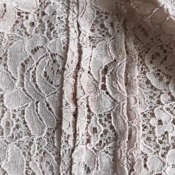 Princess Vera Wang Med Blush Sleeveless Lace Top - Picture 12 of 12